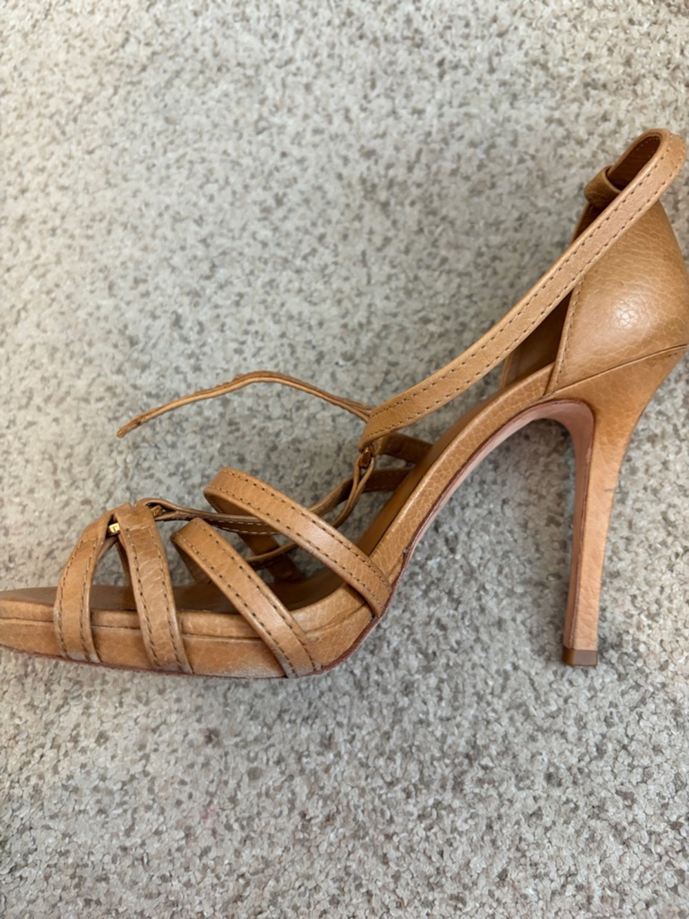 Tory Burch Strappy Sandals in “Royal Tan”, 8 - Picture 6 of 14